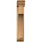 Ekena Millwork Westlake Traditional Rough Sawn Bracket w/ Offset Brace, Western Red Cedar, 6"W x 22"D x 34"H BKT0604X22X34WTL01RWR - alternate 2